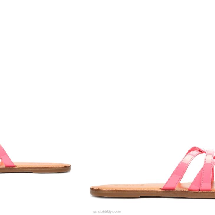 Schutz N42F511lyta rugan sandalet pembe limonata