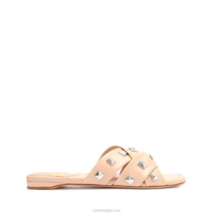 Schutz N42F519roxanne nappa deri sandalet Güzel Gül