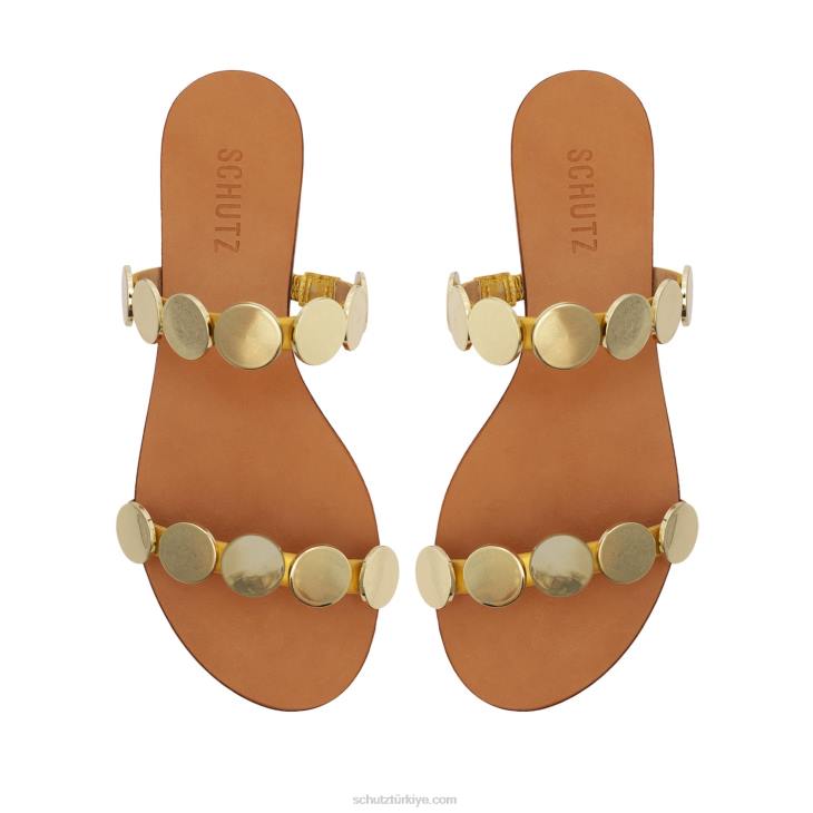 Schutz N42F524akasya özel sandalet altın