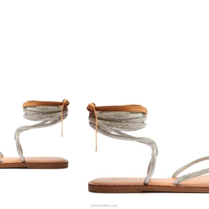 Schutz N42F526pisi glam sandalet karamel