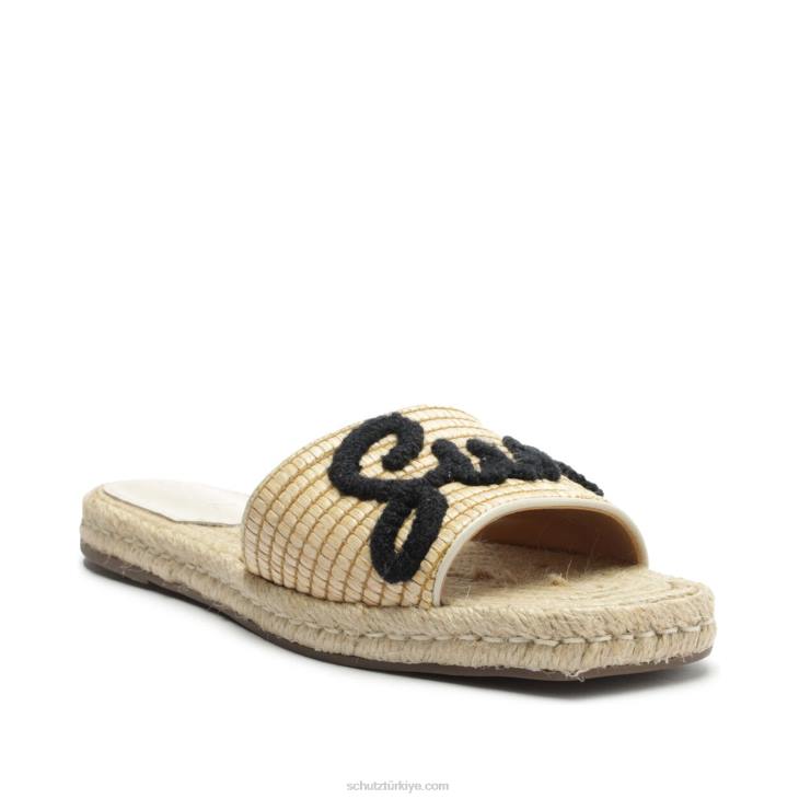 Schutz N42F540emilien deri sandalet siyah