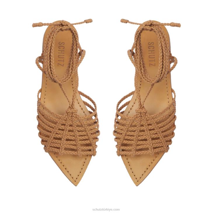 Schutz N42F548adele sandalet bal şeftali