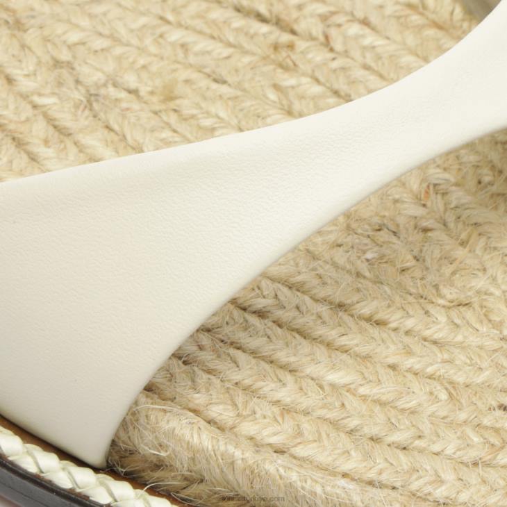 Schutz N42F554marbella deri sandalet inci