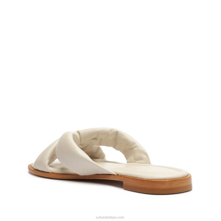 Schutz N42F600peri deri sandalet inci