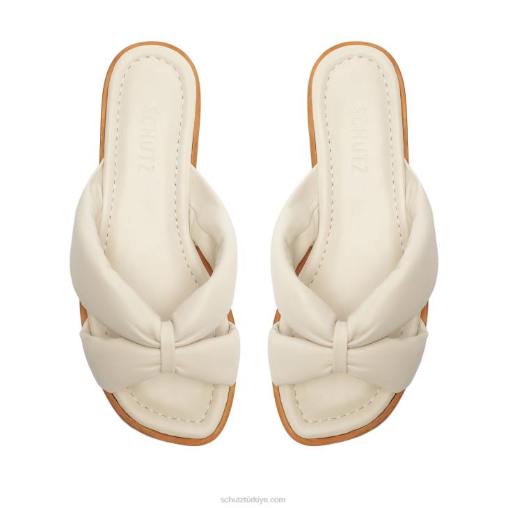 Schutz N42F600peri deri sandalet inci