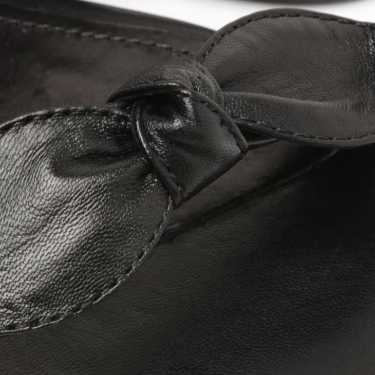 Schutz N42F603alia nappa deri sandalet siyah