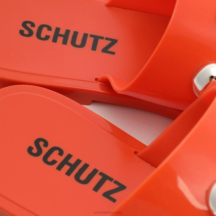 Schutz N42F606lizzie jöle sandalet parlak turuncu