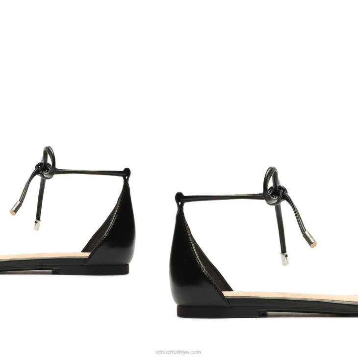 Schutz N42F607andy nappa deri sandalet siyah