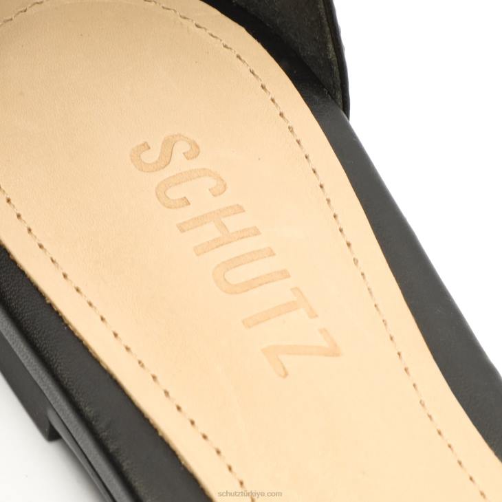 Schutz N42F607andy nappa deri sandalet siyah