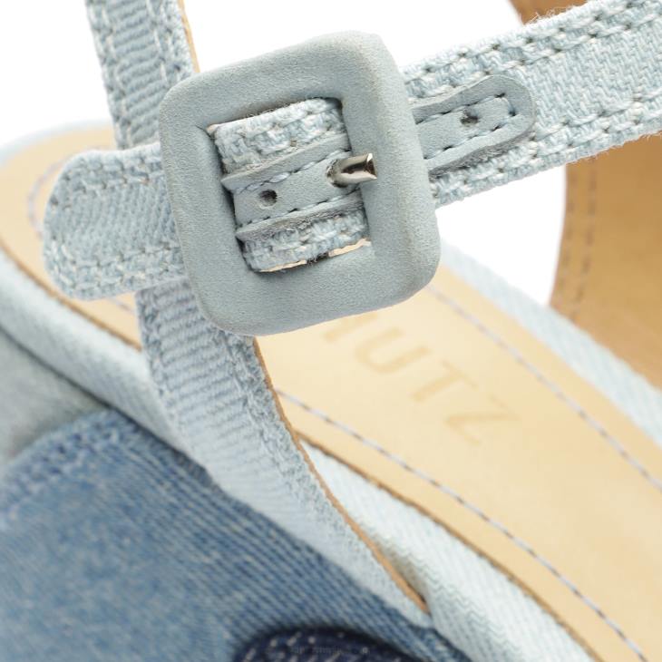 Schutz N42F624isabelle platform kot sandalet mavi