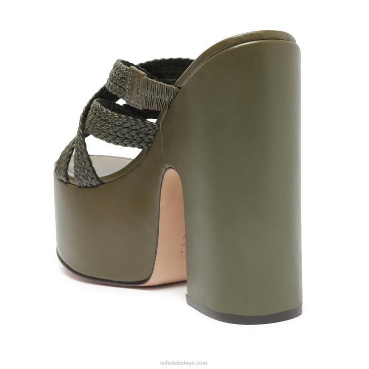 Schutz N42F630aneka sandalet askeri yeşil