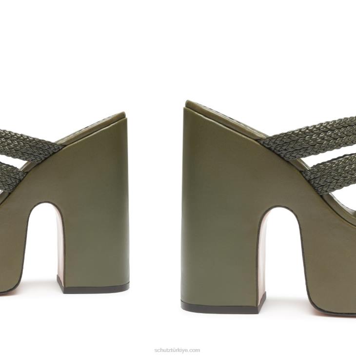 Schutz N42F630aneka sandalet askeri yeşil