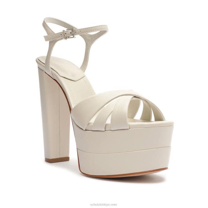 Schutz N42F643keefa yüksek deri sandalet alev incisi