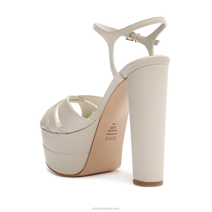 Schutz N42F643keefa yüksek deri sandalet alev incisi