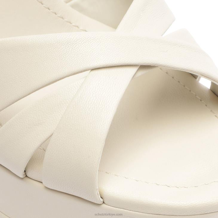 Schutz N42F643keefa yüksek deri sandalet alev incisi