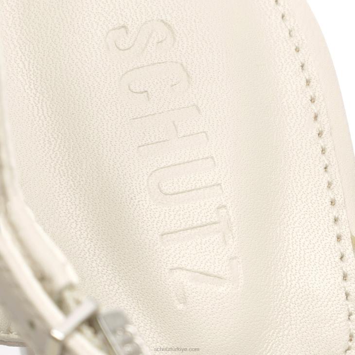 Schutz N42F643keefa yüksek deri sandalet alev incisi