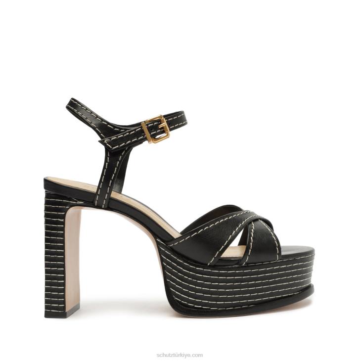 Schutz N42F652keefa rahat sandalet siyah