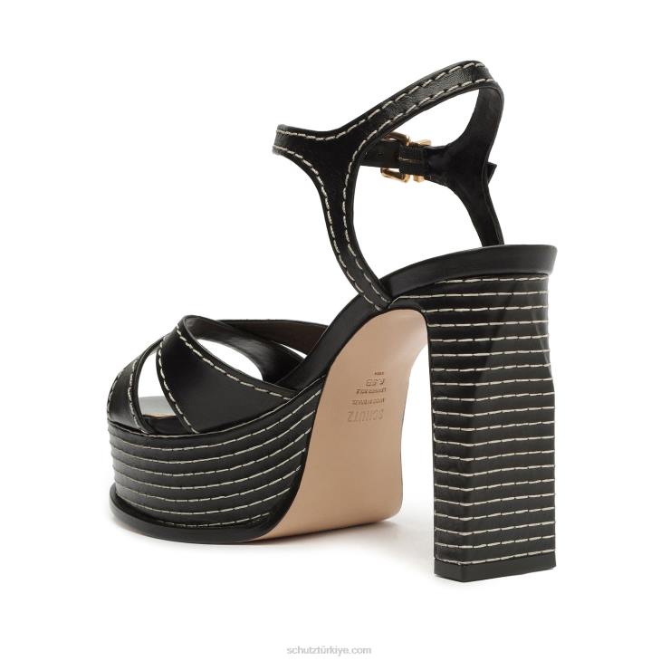 Schutz N42F652keefa rahat sandalet siyah