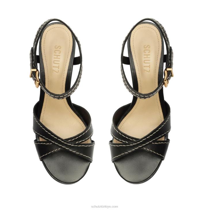 Schutz N42F652keefa rahat sandalet siyah