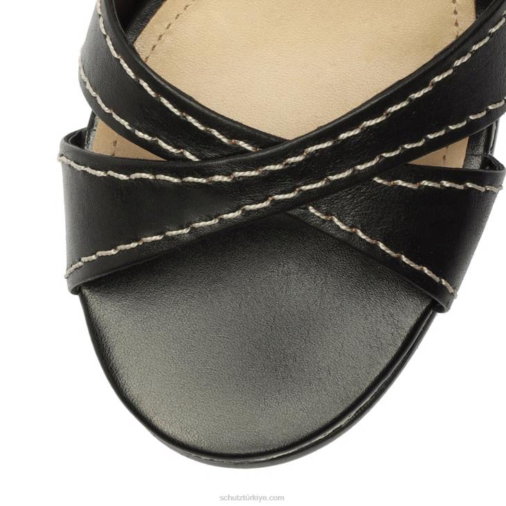 Schutz N42F652keefa rahat sandalet siyah