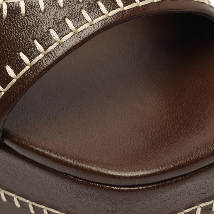 Schutz N42F653lenne indie nappa deri sandalet yeni bizon