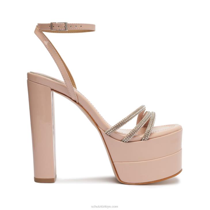 Schutz N42F665piper patentli sentetik sandalet Güzel Gül