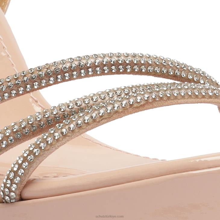 Schutz N42F665piper patentli sentetik sandalet Güzel Gül