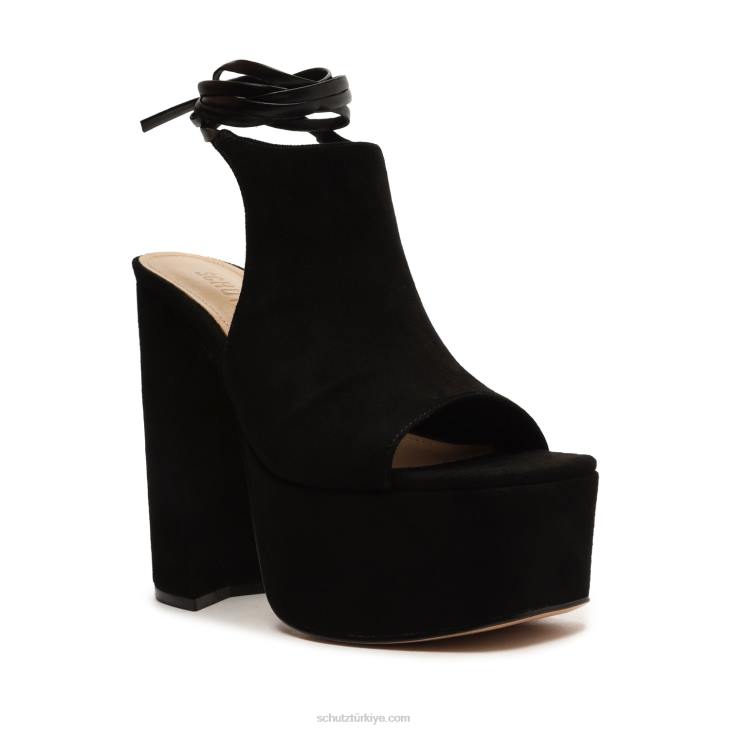 Schutz N42F666blakely süet sandalet siyah