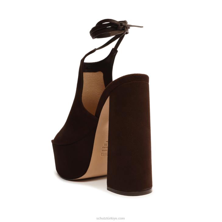 Schutz N42F667blakely süet sandalet yeni bizon