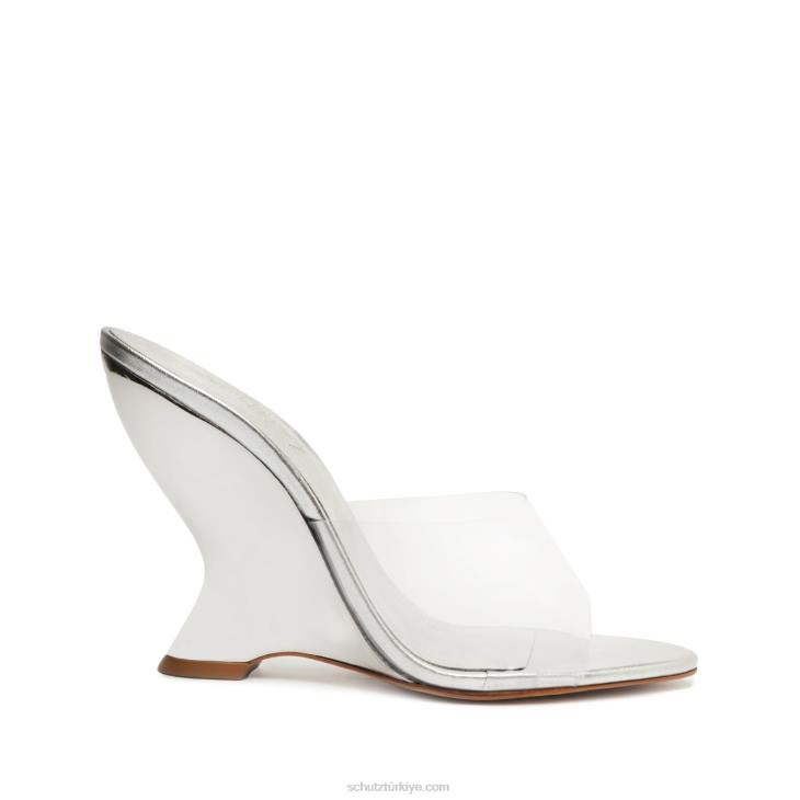 Schutz N42F451nisan vinil sandalet gümüş
