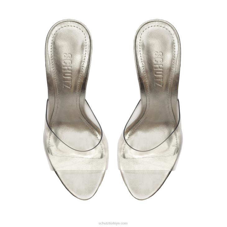 Schutz N42F451nisan vinil sandalet gümüş