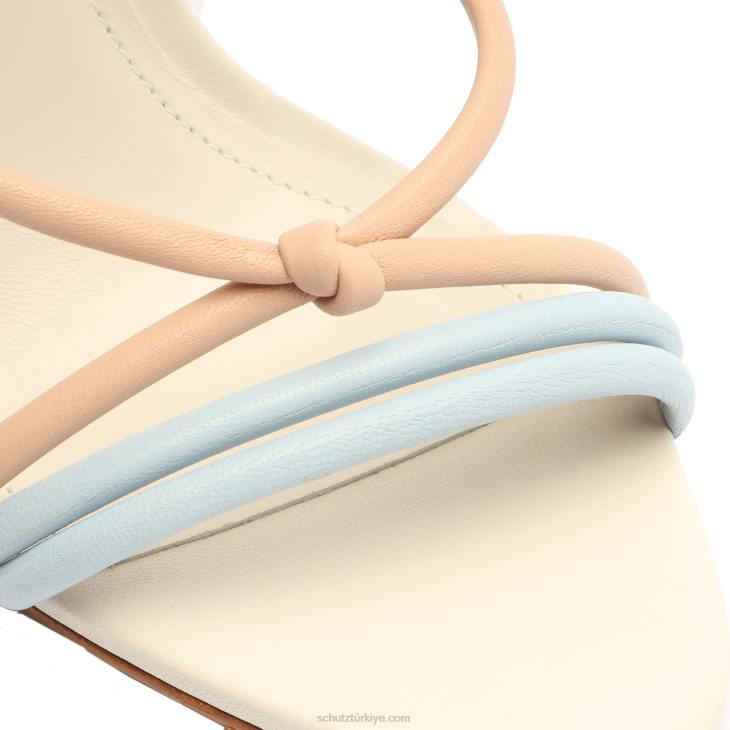 Schutz N42F456daryl nappa deri sandalet gökyüzü yolu