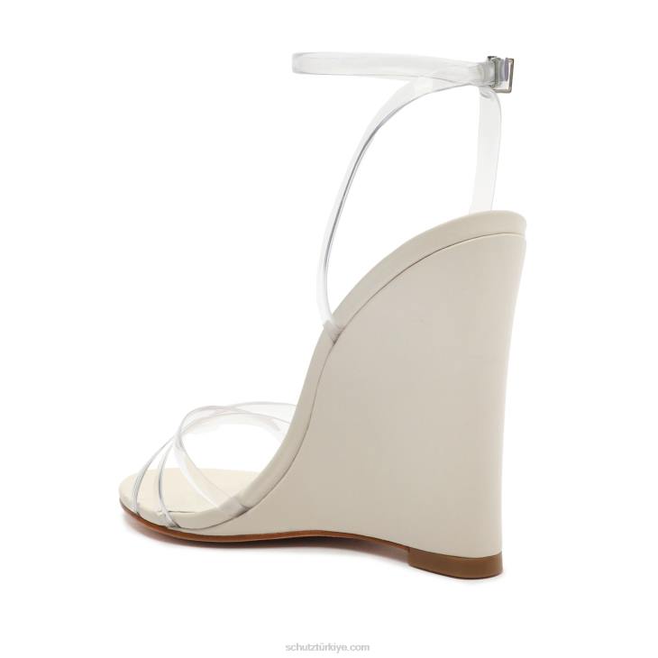 Schutz N42F458amelia deri sandalet inci