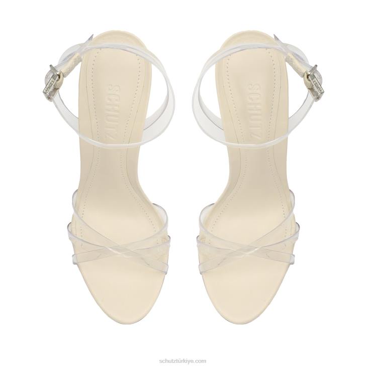 Schutz N42F458amelia deri sandalet inci