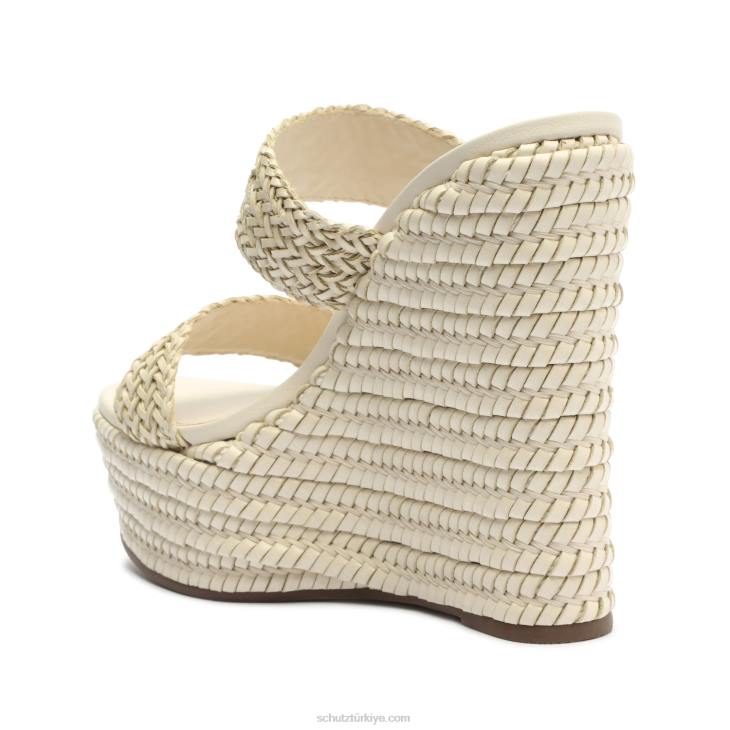 Schutz N42F460malini nappa deri sandalet inci