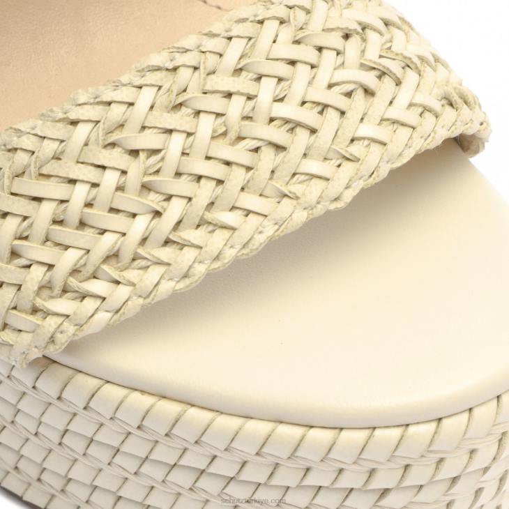 Schutz N42F460malini nappa deri sandalet inci