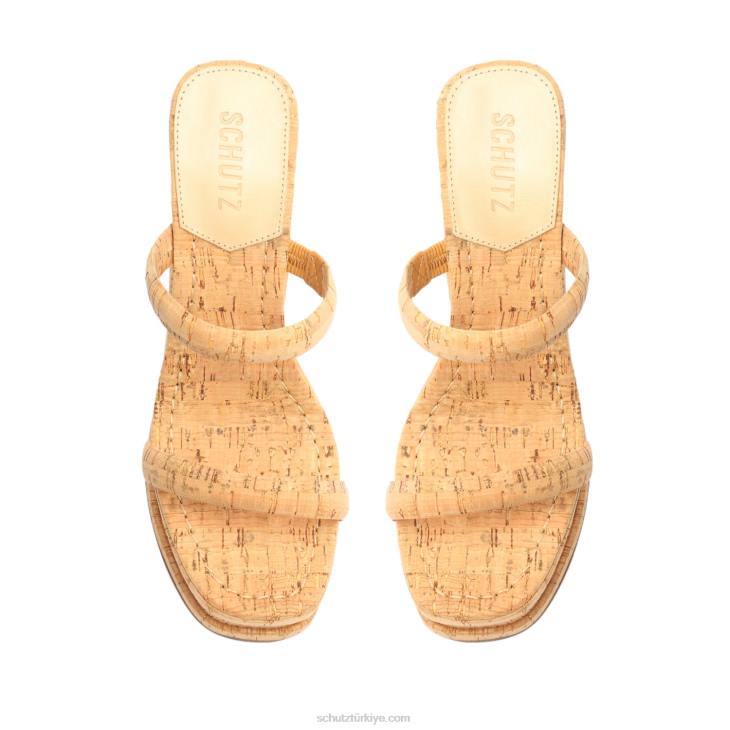 Schutz N42F463ully rahat mantar sandalet doğal