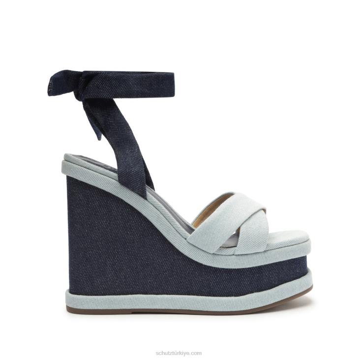 Schutz N42F477vitoria kot sandalet mavi