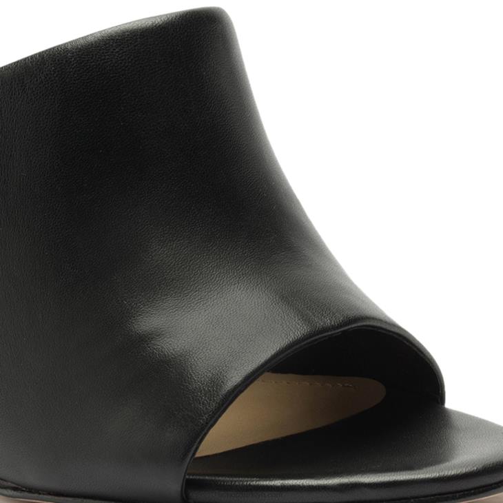 Schutz N42F482Lucy gündelik Nappa deri sandalet siyah