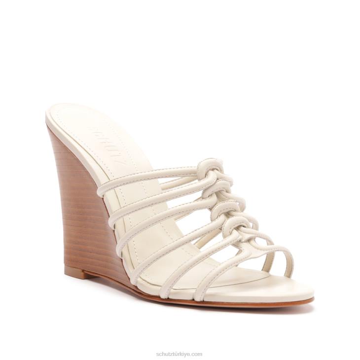 Schutz N42F484octavia dana derisi sandalet inci