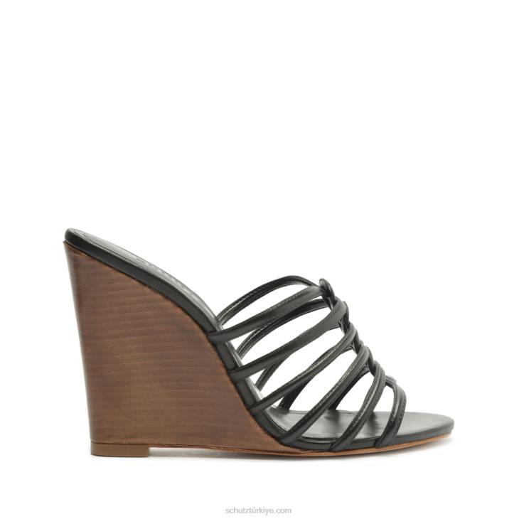 Schutz N42F485octavia dana derisi sandalet siyah