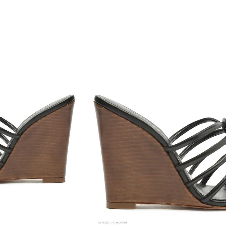 Schutz N42F485octavia dana derisi sandalet siyah