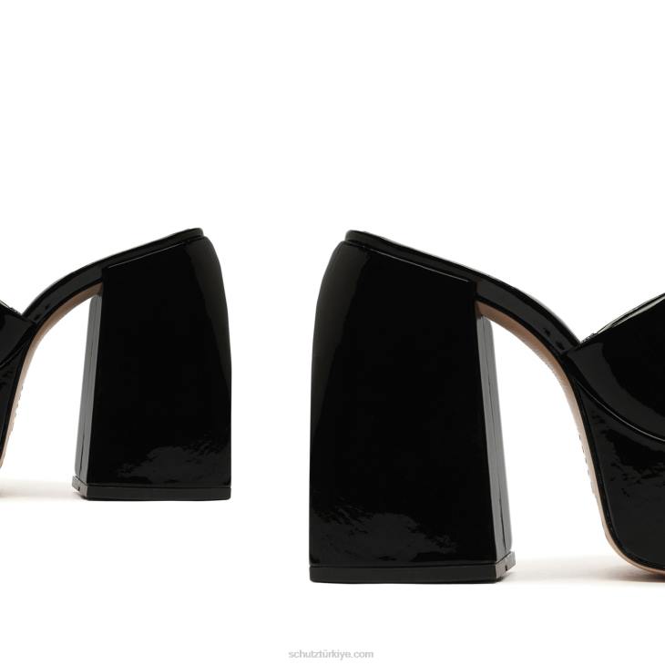 Schutz N42F129aretha patentli sandalet siyah