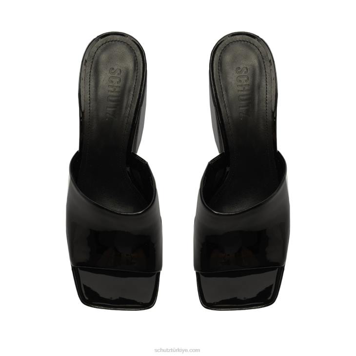 Schutz N42F129aretha patentli sandalet siyah