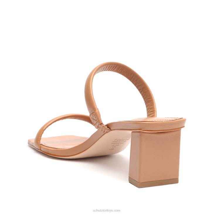 Schutz N42F201ully lo rebecca allen nappa deri sandalet çıplak iii