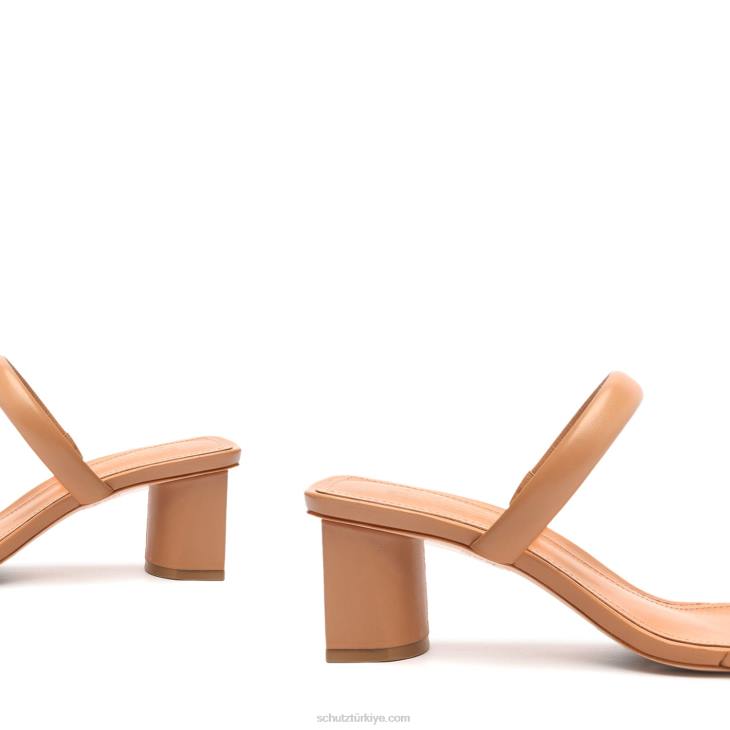 Schutz N42F201ully lo rebecca allen nappa deri sandalet çıplak iii