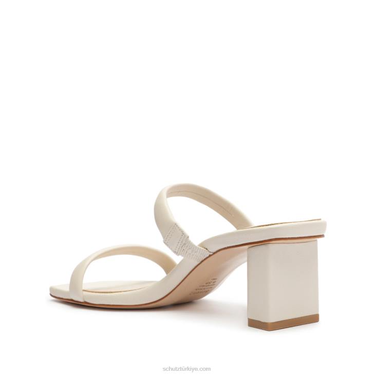 Schutz N42F205ully lo nappa deri sandalet inci