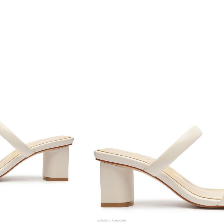 Schutz N42F205ully lo nappa deri sandalet inci