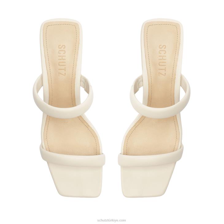 Schutz N42F205ully lo nappa deri sandalet inci