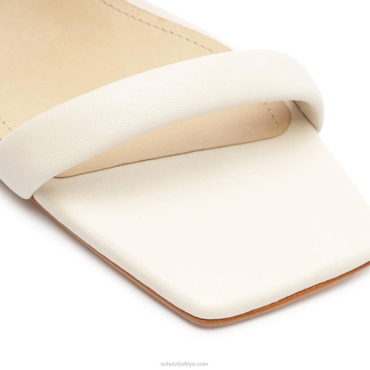 Schutz N42F205ully lo nappa deri sandalet inci